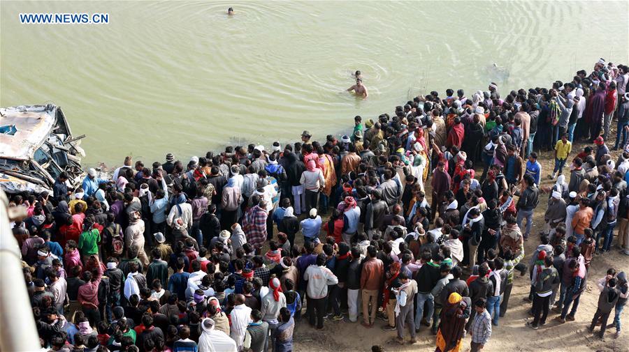 INDIA-RAJASTHAN-BUS ACCIDENT