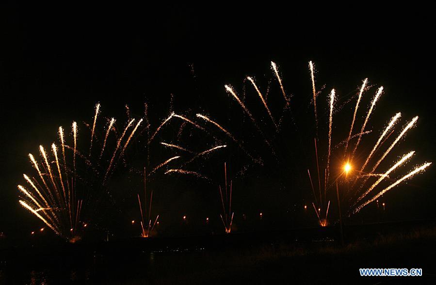 COTE D'IVOIRE-ABIDJAN-NEW YEAR-FIREWORKS