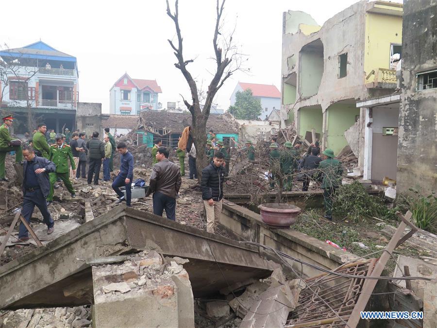 VIETNAM-BAC NINH-EXPLOSION