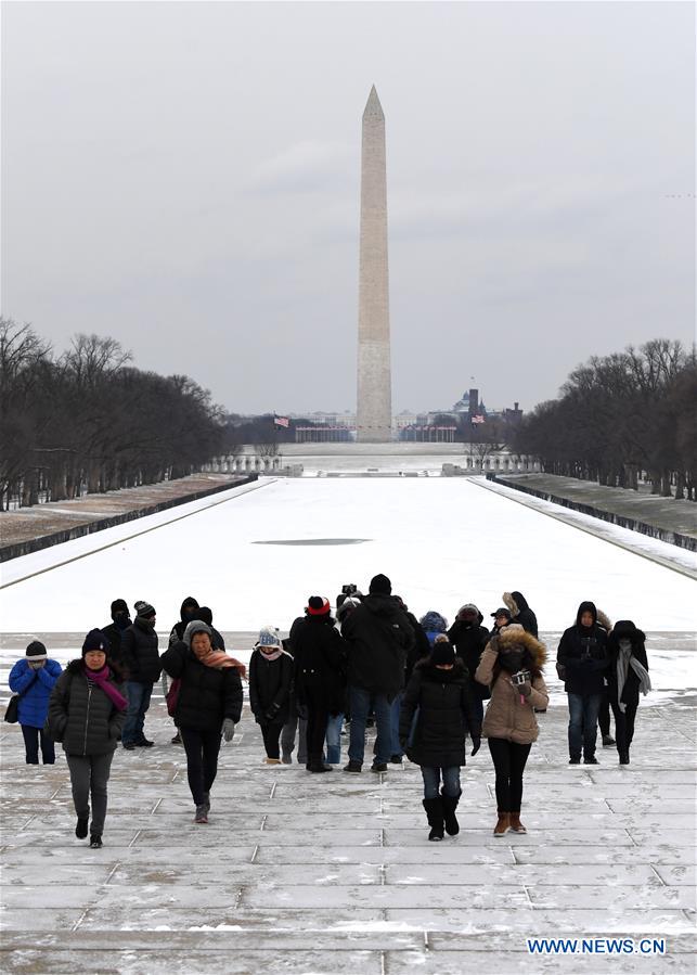 U.S.-WASHINGTON D.C.-SEVERE COLD