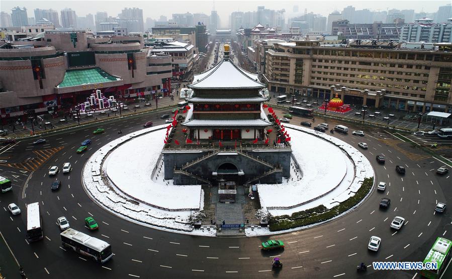 CHINA-SHAANXI-AFTER SNOW-SCENERY (CN)