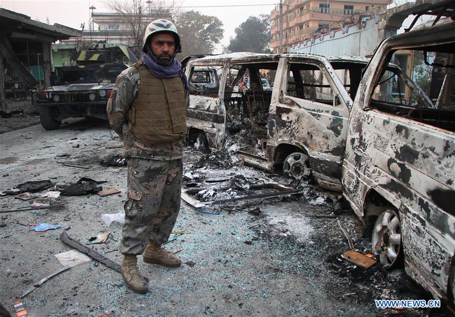 AFGHANISTAN-NANGARHAR-SUICIDE ATTACK-AFTERMATH