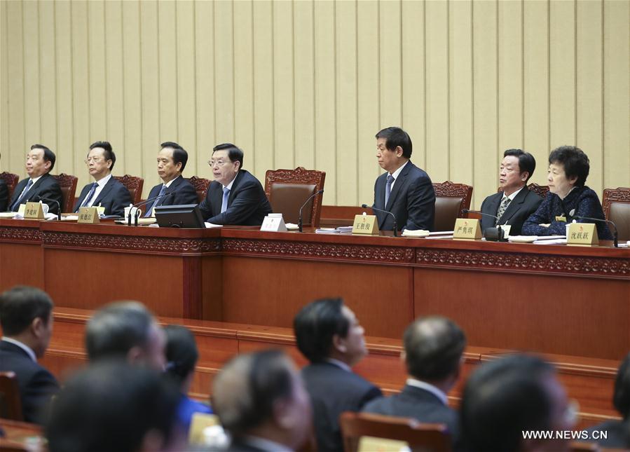 CHINA-BEIJING-NPC STANDING COMMITTEE-MEETING (CN)