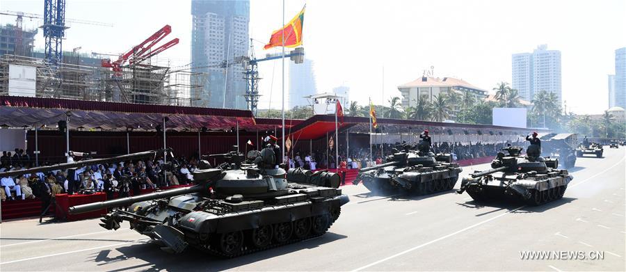 SRI LANKA-COLOMBO-70TH INDEPENDENCE DAY-PARADE