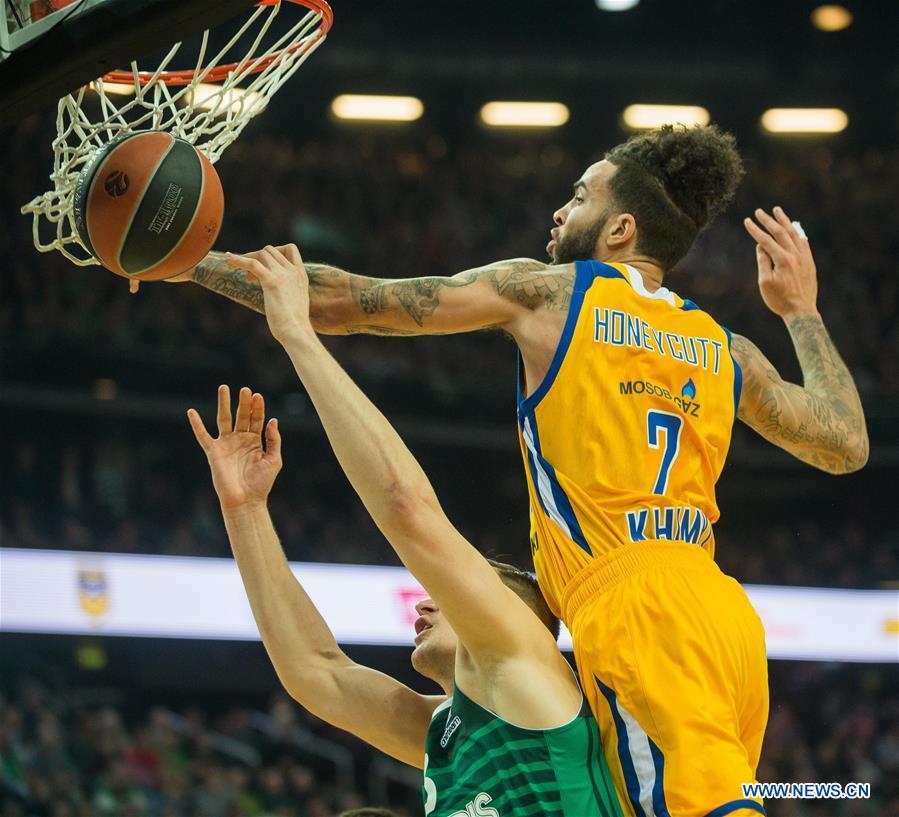 (SP)LITHUANIA-KAUNAS-BASKETBALL-EUROLEAGUE-ZALGIRIS KAUNAS VS KHIMKI MOSCOW REGION