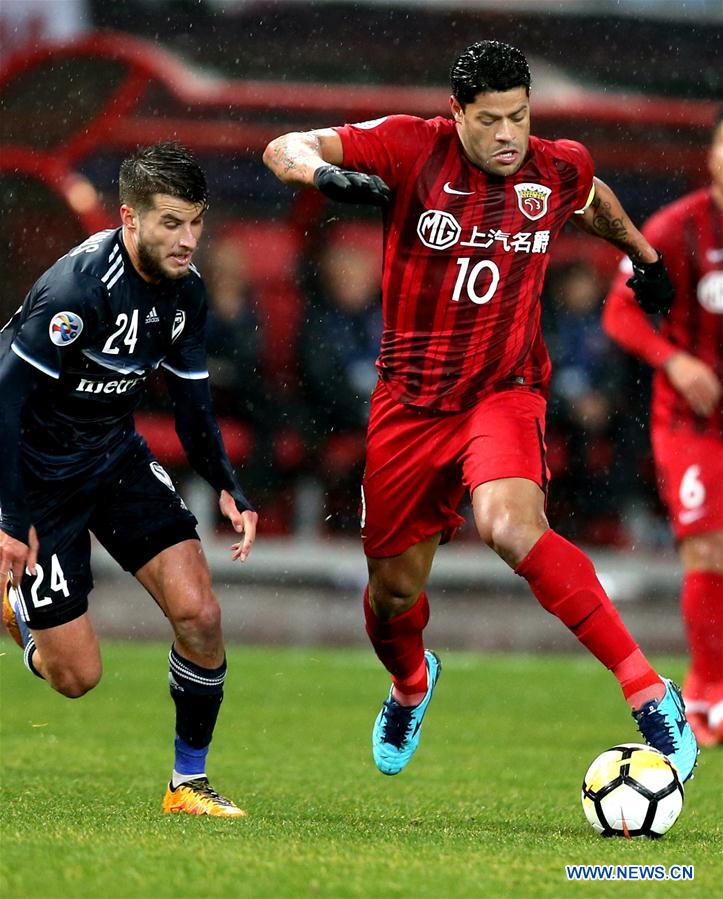 (SP)CHINA-SHANGHAI-SOCCER-AFC CHAMPIONS LEAGUE-SHANGHAI SIPG VS MELBOURNE VICTORY (CN)