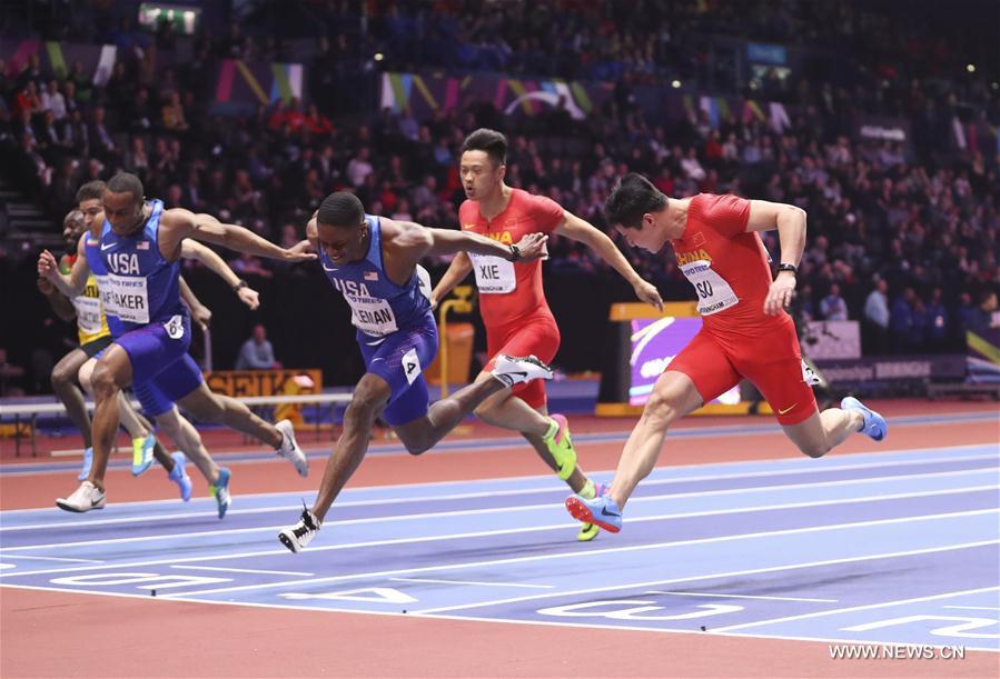 (SP)BRITAIN-BIRMINGHAM-ATHLETICS-IAAF WORLD INDOOR CHAMPIONSHIPS DAY 3