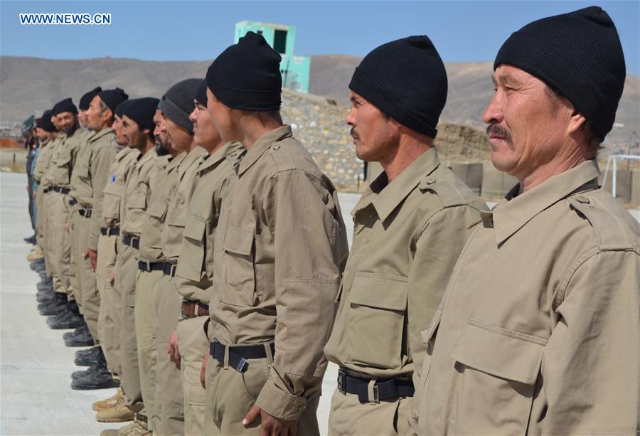 AFGHANISTAN-GHAZNI-POLICE-GRADUATION