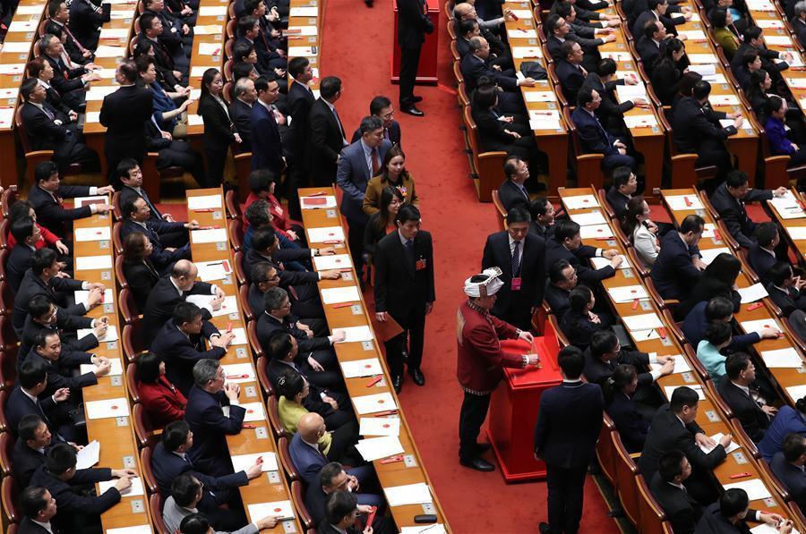 (TWO SESSIONS)CHINA-BEIJING-NPC-THIRD PLENARY MEETING (CN)