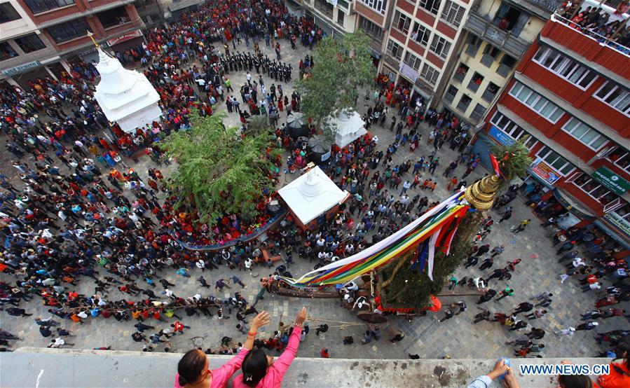 NEPAL-KATHMANDU-SETO MACHHENDRANATH FESTIVAL