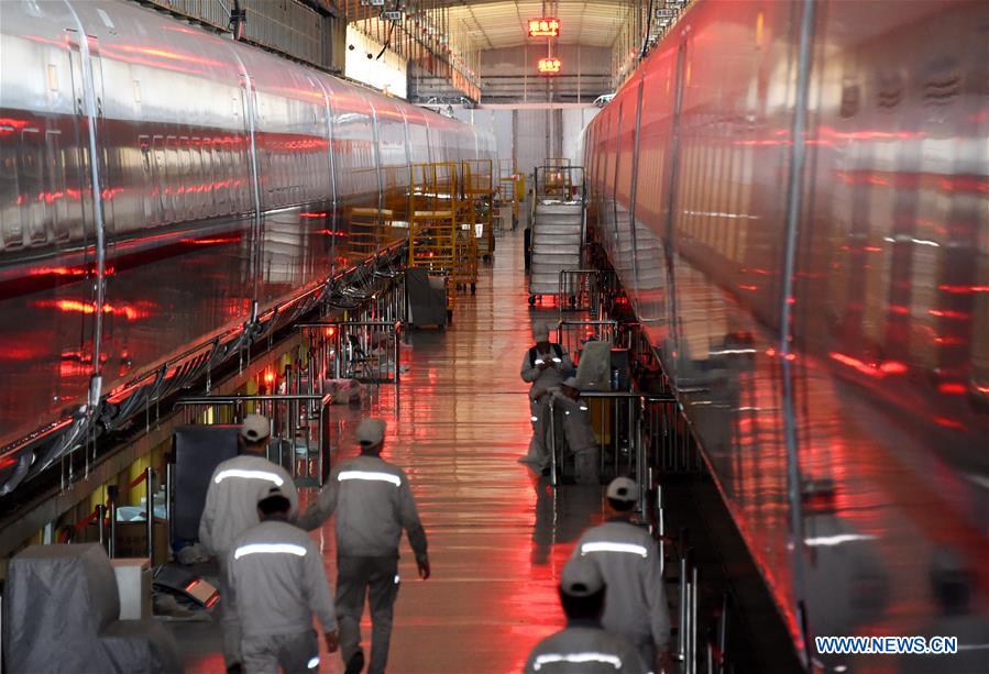 CHINA-QINGDAO-BULLET TRAIN-FUXING-MANUFACTURING (CN)