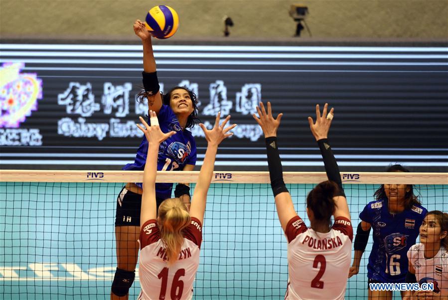 (SP)CHINA-MACAO-VOLLEYBALL-NATIONS LEAGUE-THAILAND VS POLAND(CN)