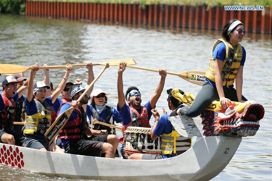 U.S.-CHICAGO-DRAGON BOAT RACE