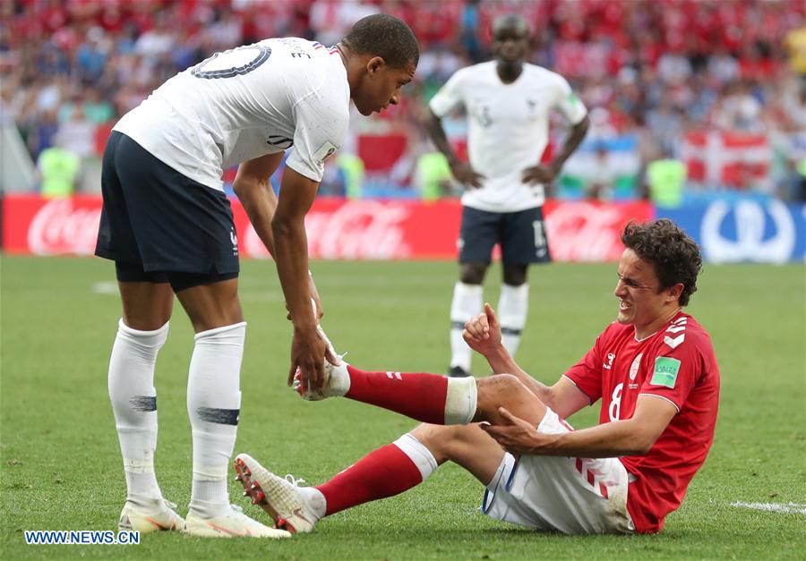 (SP)RUSSIA-MOSCOW-2018 WORLD CUP-GROUP C-DENMARK VS FRANCE