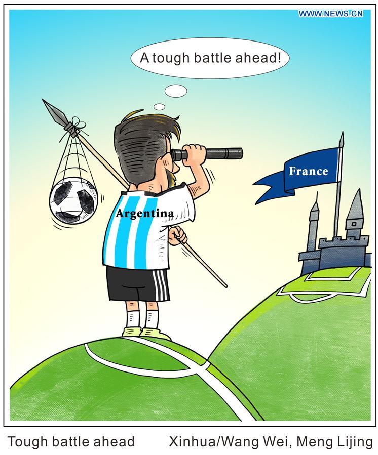 [COMICS]RUSSIA-2018 WORLD CUP-ARGENTINA-MESSI