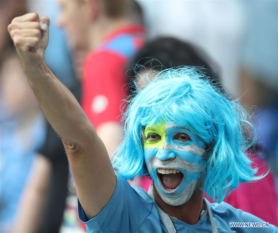 (SP)RUSSIA-NIZHNY NOVGOROD-2018 WORLD CUP-QUARTERFINAL-URUGUAY VS FRANCE