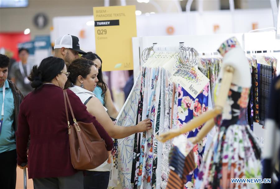 U.S.-NEW YORK-CHINESE TEXTILE AND APPAREL TRADE SHOW