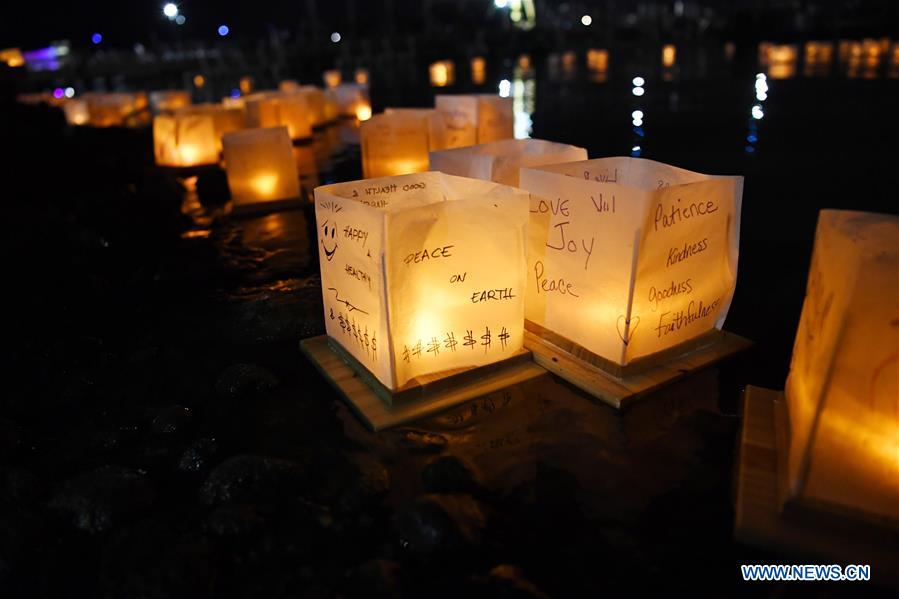 U.S.-MARYLAND-WATER LANTERN FESTIVAL