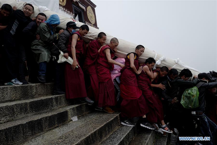 CHINA-TIBET-SHOTON FESTIVAL (CN)