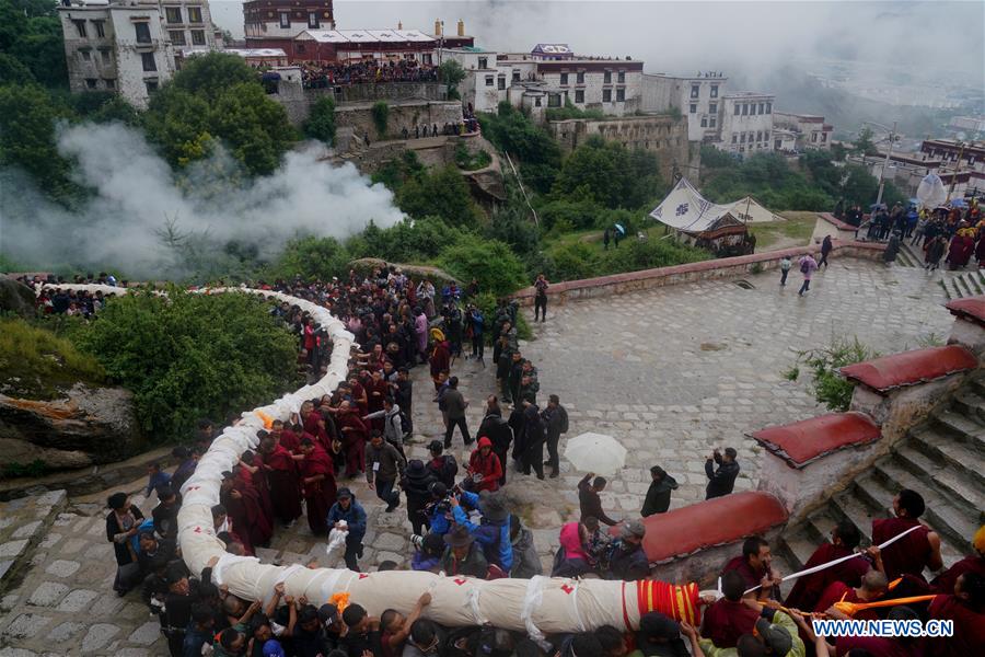 CHINA-TIBET-SHOTON FESTIVAL (CN)