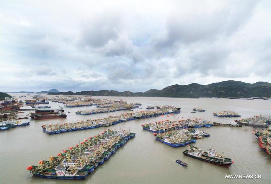 #CHINA-ZHEJIANG-TYPHOON-HARBOUR (CN)