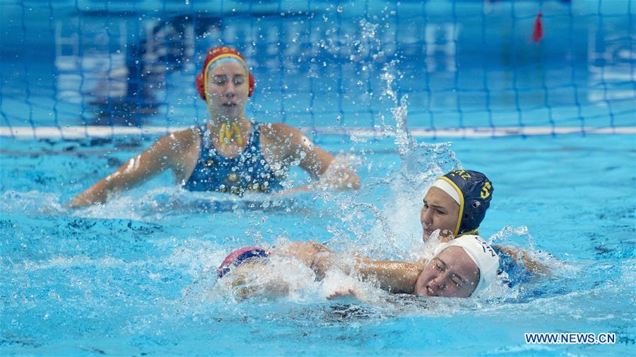 (SP)INDONESIA-JAKARTA-ASIAN GAMES-WATER POLO-CHINA VS KAZAKHSTAN