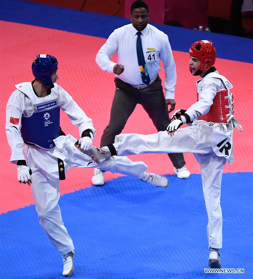 (SP)INDONESIA-JAKARTA-ASIAN GAMES-TAEKWONDO