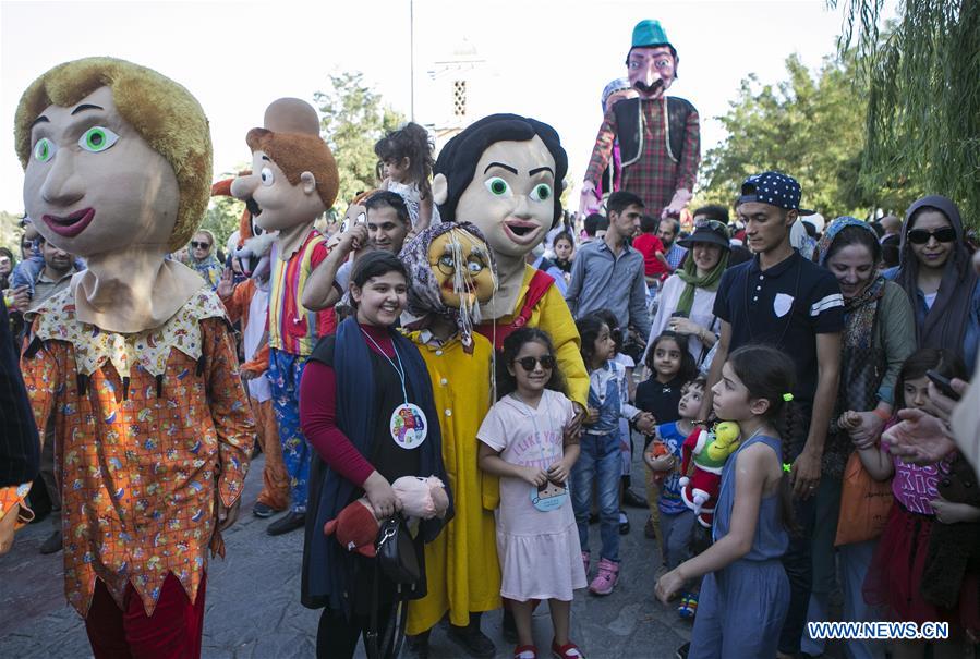 IRAN-TEHRAN-PUPPET THEATER FESTIVAL-OPENING