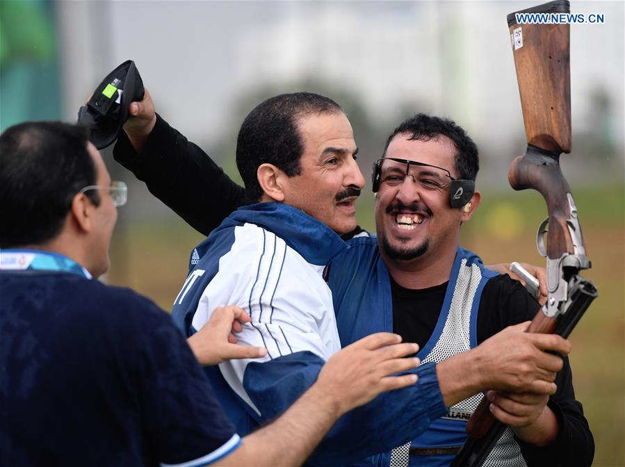 (SP)INDONESIA-PALEMBANG-ASIAN GAMES-SHOOTING-MEN'S SKEET