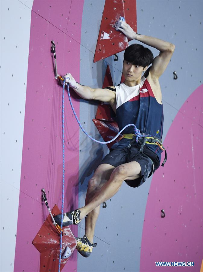 (SP)INDONESIA-PALEMBANG-ASIAN GAMES-SPORT CLIMBING