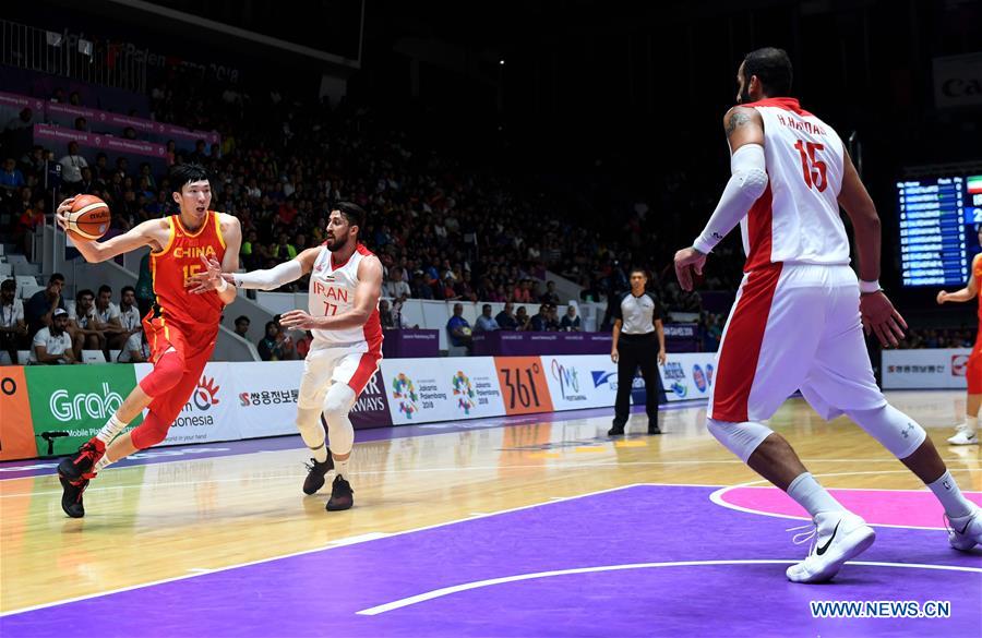 (SP)INDONESIA-JAKARTA-ASIAN GAMES-MEN'S BASKETBALL FINAL-CHINA VS IRAN