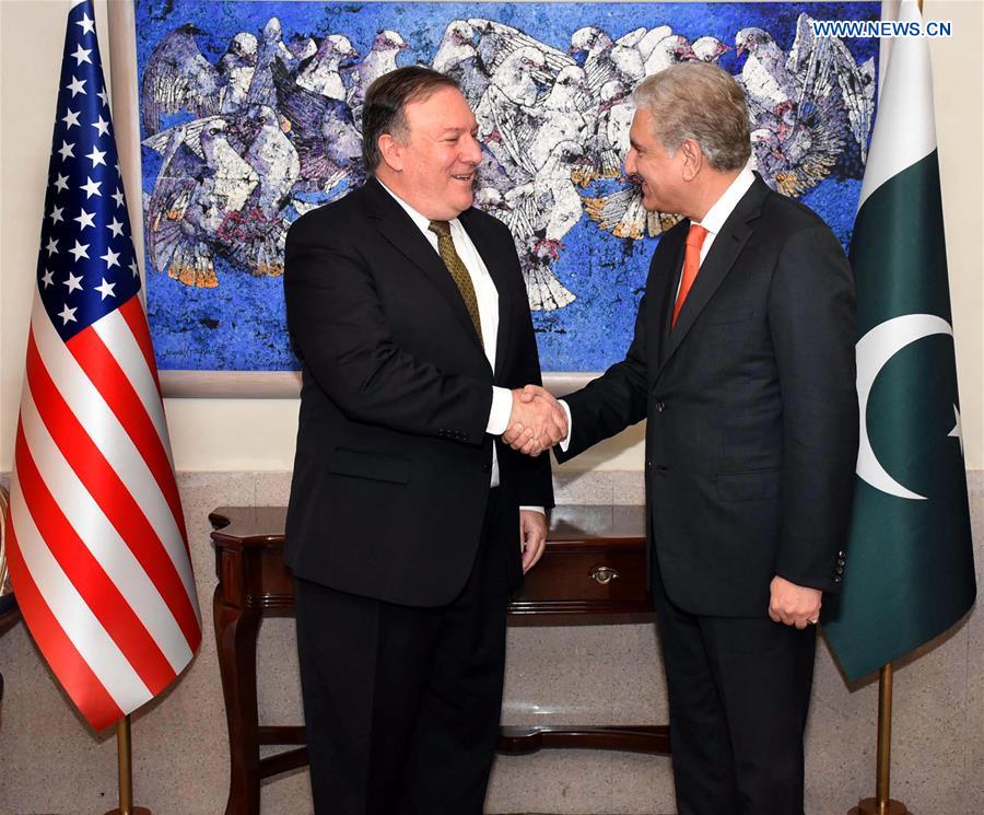 PAKISTAN-ISLAMABAD-U.S.-POMPEO-VISIT