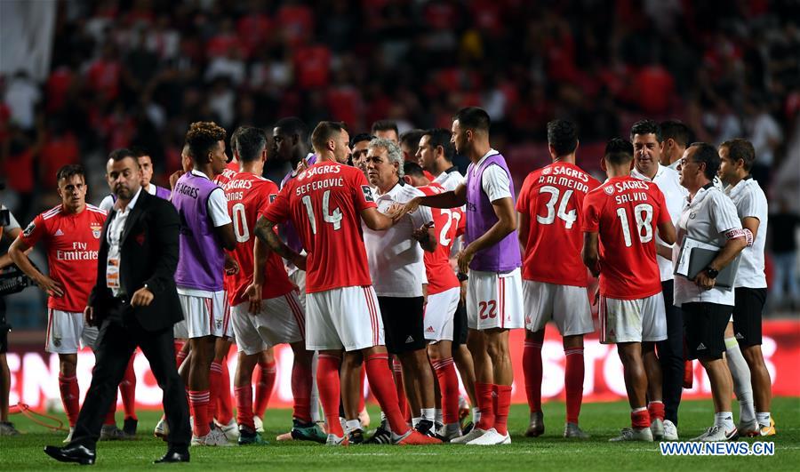 (SP)PORTUGAL-LISBON-SOCCER-PORTUGUESE LEAGUE-SL BENFICA VS CD AVES