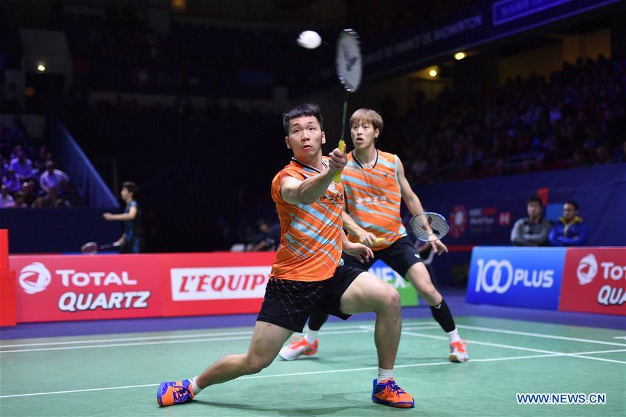 (SP)FRANCE-PARIS-BADMINTON-FRENCH OPEN-SEMIFINALS-MEN'S DOUBLES