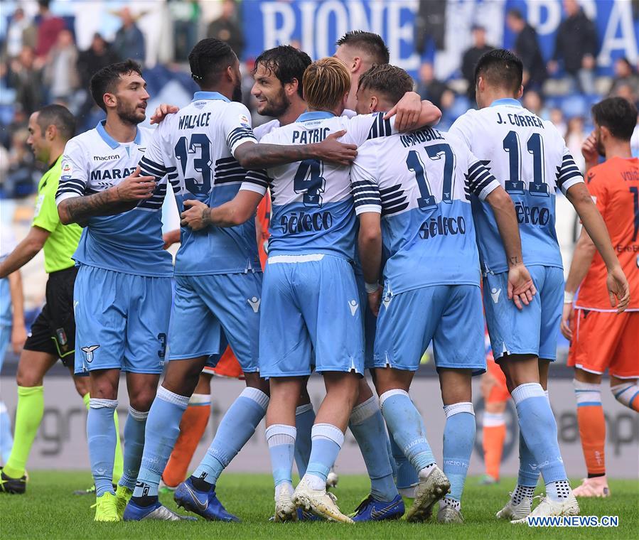 (SP)ITALY-ROME-SOCCER-SERIE A-LAZIO VS SPAL