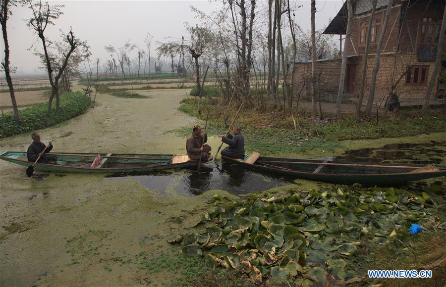 INDIAN-CONTROLLED KASHMIR-SRINAGAR-WEATHER