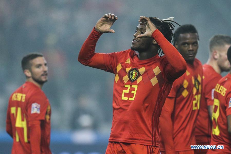 (SP)BELGIUM-BRUSSELS-SOCCER-UEFA NATIONS LEAGUE-BELGIUM VS ICELAND