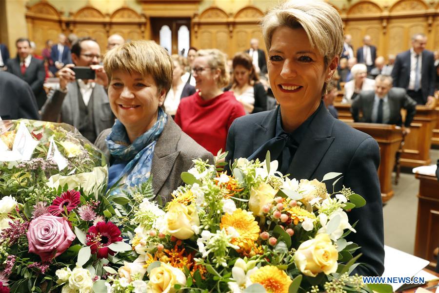 SWITZERLAND-BERN-PARLIAMENT-NEW FEDERAL COUNCILORS