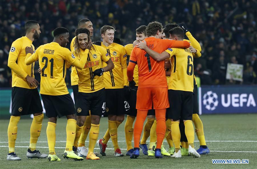 (SP)SWITZERLAND-BERN-SOCCER-UEFA CHAMPIONS LEAGUE-YOUNG BOYS VS JUVENTUS