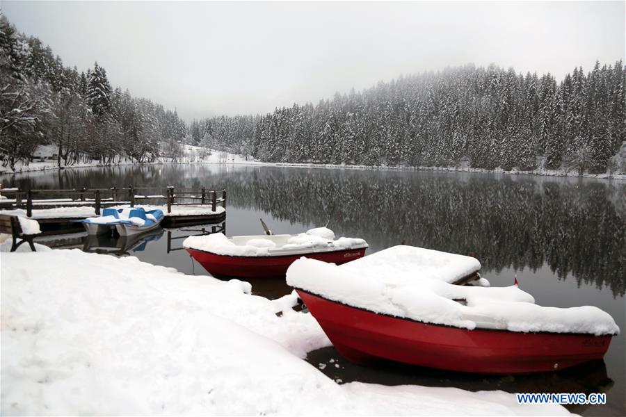 TURKEY-ARTVIN-WEATHER-SNOW