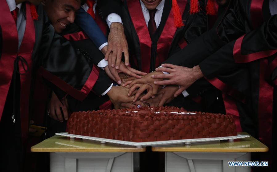 AFGHANISTAN-KABUL-CHINESE DEPARTMENT-KABUL UNIVERSITY-GRADUATION CEREMONY