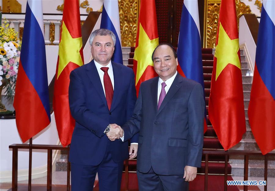 VIETNAM-HANOI-CHAIRMAN OF THE RUSSIAN STATE DUMA-VISIT