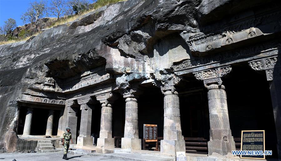 INDIA-AURANGABAD-AJANTA CAVES