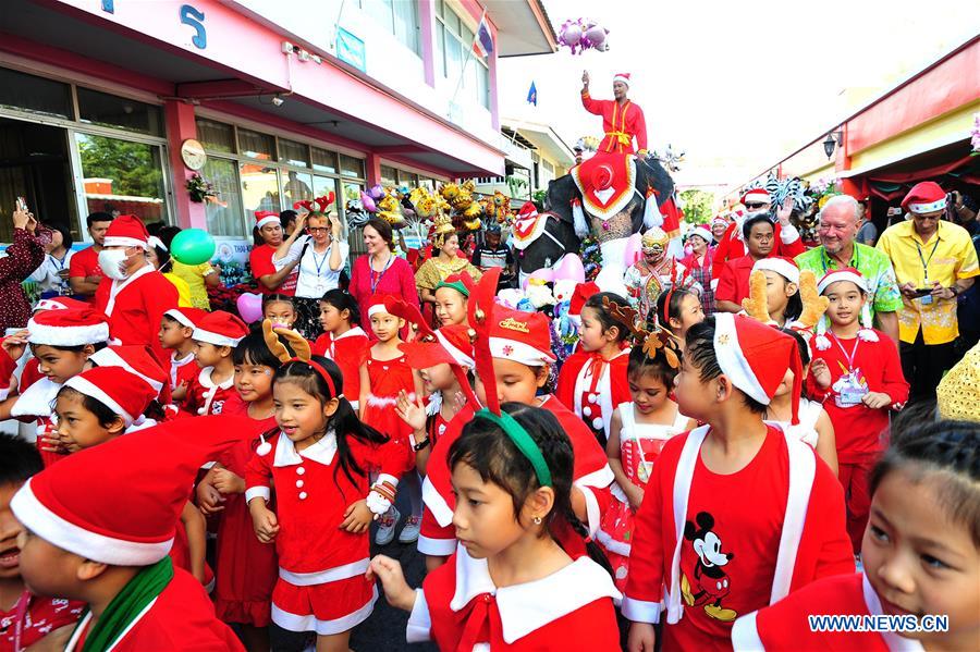 THAILAND-AYUTTHAYA-CHRISTMAS