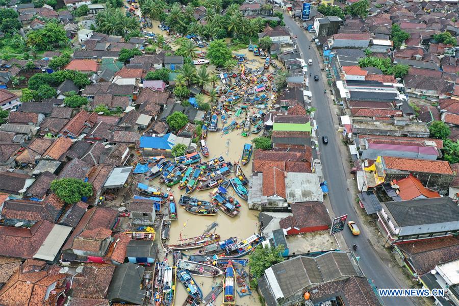 INDONESIA-BANTEN-TSUNAMI-DESTROYED BOATS