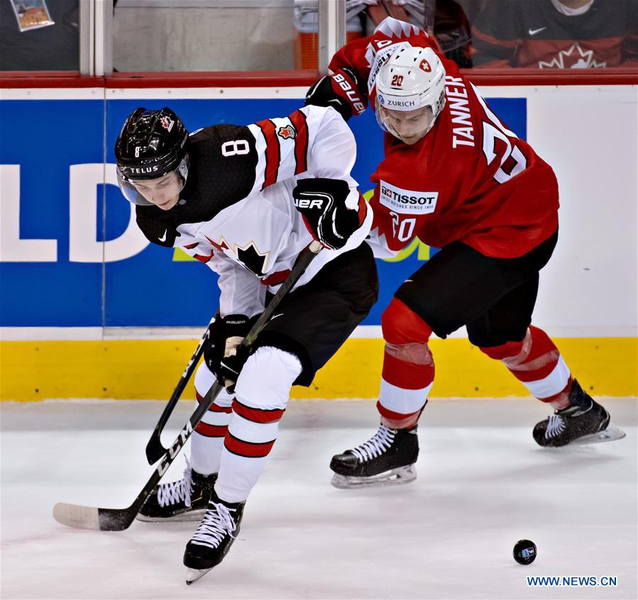 (SP)CANADA-VANCOUVER-INTERNATIONAL-ICE HOCKEY-CANADA VS SWITZERLAND 