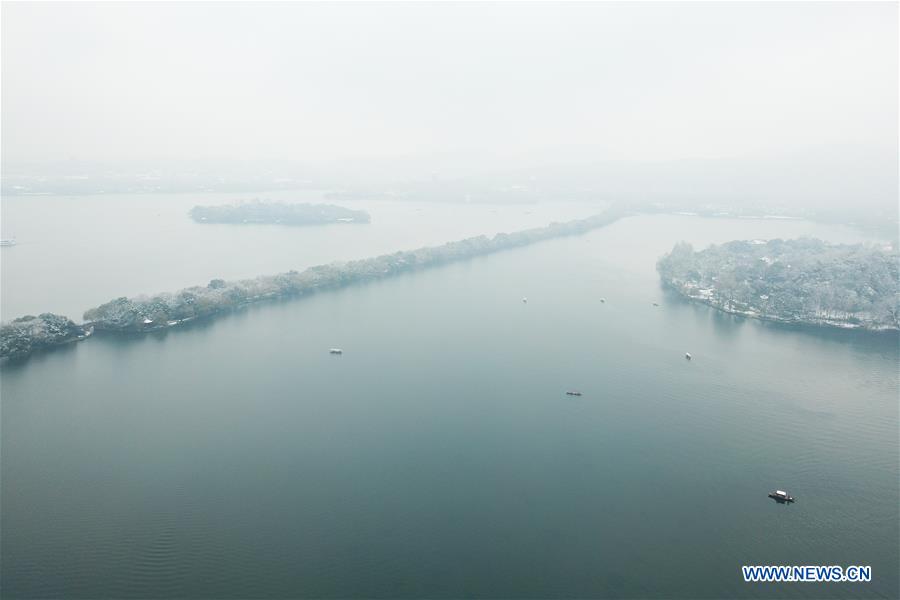 CHINA-HANGZHOU-WEST LAKE-SNOW SCENERY (CN)