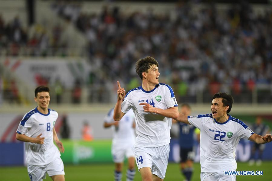 (SP)UAE-AL AIN-SOCCER-AFC ASIAN CUP 2019-GROUP F-JAPAN VS UZBEKISTAN