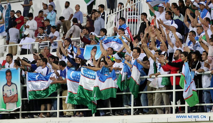 (SP)UAE-AL AIN-SOCCER-AFC ASIAN CUP 2019-GROUP F-JAPAN VS UZBEKISTAN