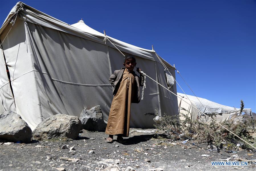 YEMEN-AMRAN-DISPLACED PEOPLE